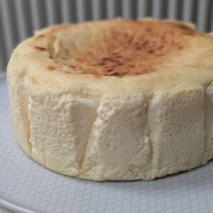 Mango Passion Fruit Basque Cheesecake